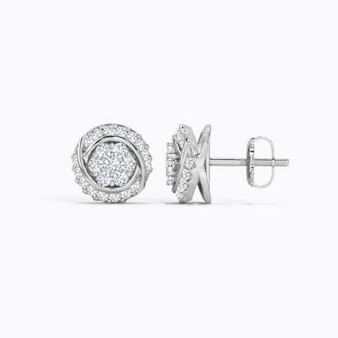 Danza Diamond Stud Earrings Danza Diamond Stud Earrings