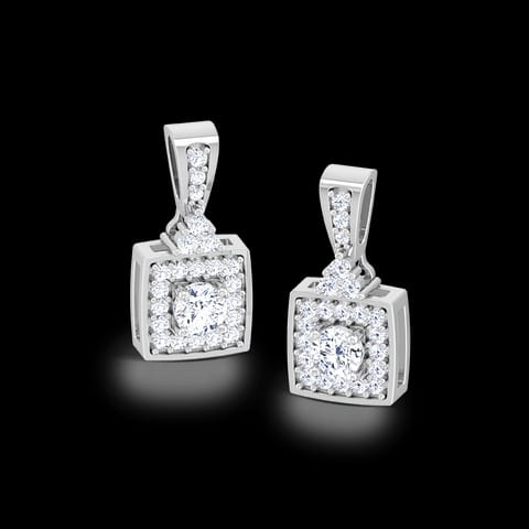 Scintillate Diamond Drop Earrings Scintillate Diamond Drop Earrings