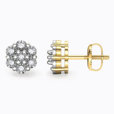 Rowena Diamond Stud Earrings Rowena Diamond Stud Earrings