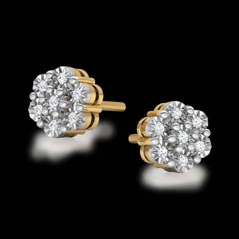 Rowena Diamond Stud Earrings Rowena Diamond Stud Earrings