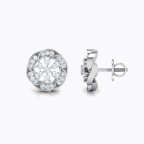 Aurora Diamond Stud Earrings Aurora Diamond Stud Earrings