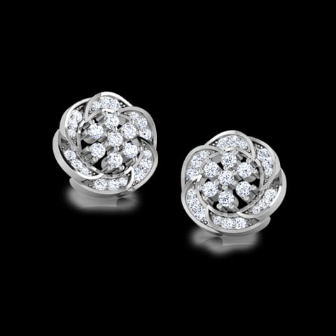 Aurora Diamond Stud Earrings Aurora Diamond Stud Earrings