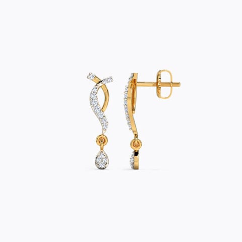 Sangamini Diamond Drop Earrings Sangamini Diamond Drop Earrings