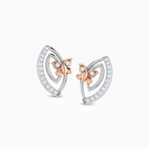 Flutter Marquise Diamond Drop Earrings