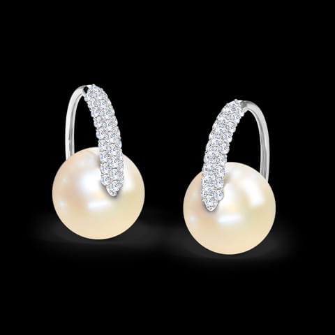 Flurry Pearl Drop Earrings