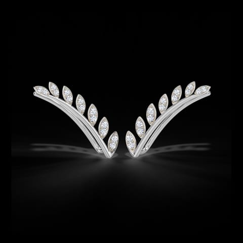 Flora Diamond Ear Cuffs Flora Diamond Ear Cuffs