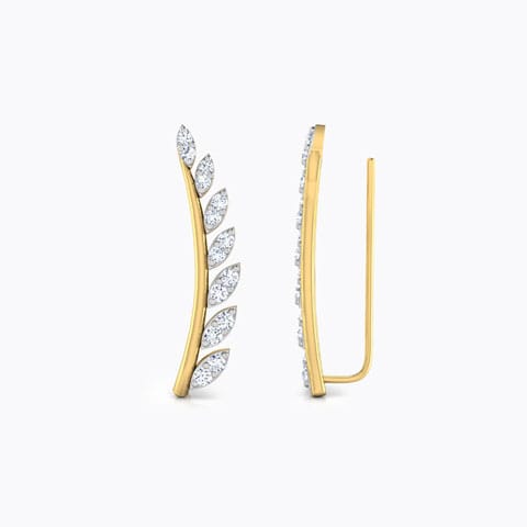 Flora Diamond Ear Cuffs