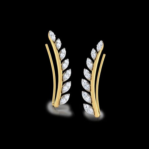 Flora Diamond Ear Cuffs