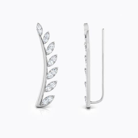 Olive Diamond Ear Cuffs