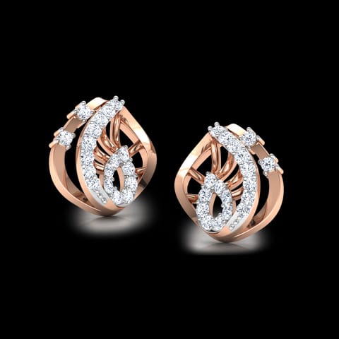 Erica Array Diamond Stud Earrings