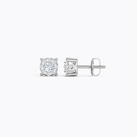 Iris Glam Diamond Stud Earrings Iris Glam Diamond Stud Earrings