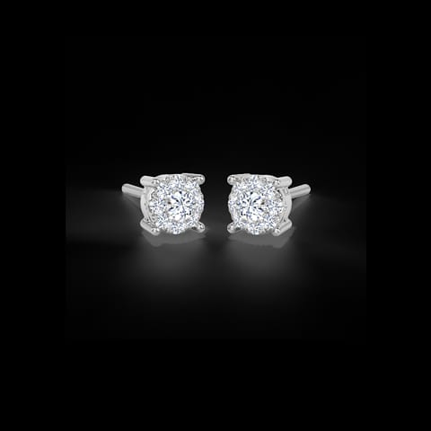 Iris Glam Diamond Stud Earrings Iris Glam Diamond Stud Earrings
