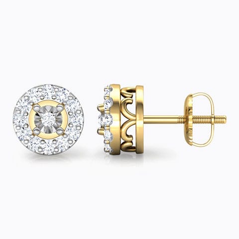 Hala Diamond Stud Earrings Hala Diamond Stud Earrings