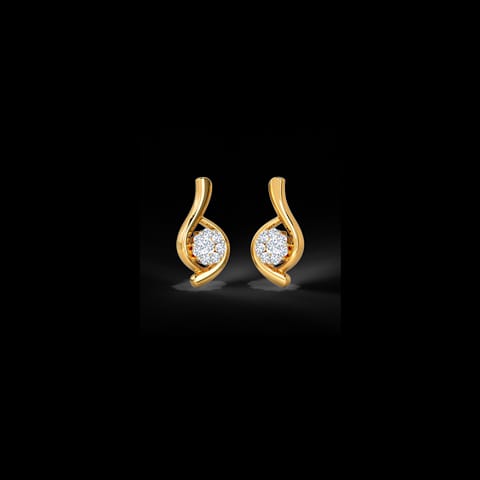 Eyelet Diamond Stud Earrings Eyelet Diamond Stud Earrings
