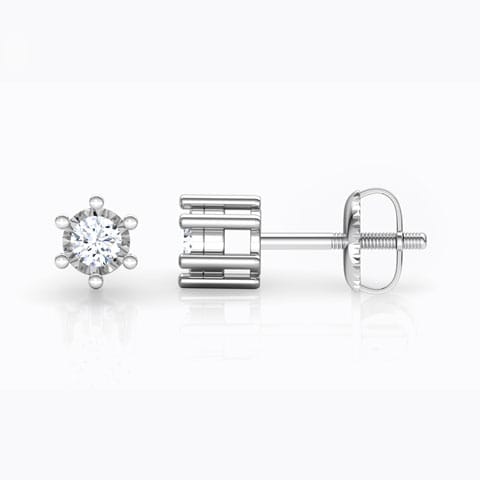 Glitter Miracle Plate Diamond Stud Earrings Glitter Miracle Plate Diamond Stud Earrings