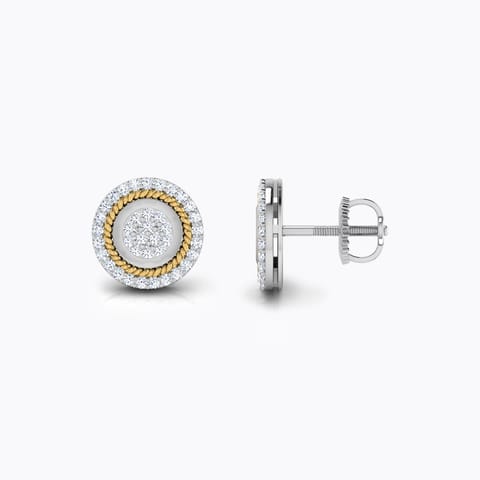 Diana Halo Diamond Stud Earrings Diana Halo Diamond Stud Earrings