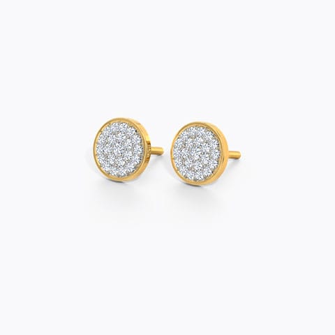 Madilyn Glint Diamond Stud Earrings