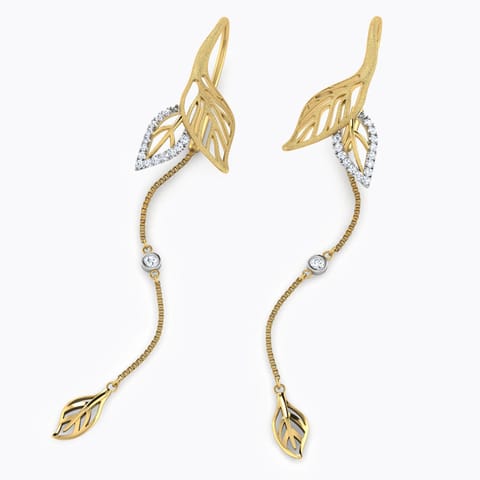 Daffodil Leaf Diamond Sui Dhaga Daffodil Leaf Diamond Sui Dhaga