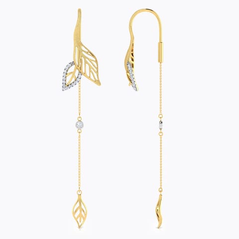 Daffodil Leaf Diamond Sui Dhaga Daffodil Leaf Diamond Sui Dhaga