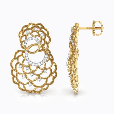 Alley Looped Drop Earrings