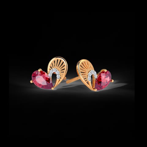 Esme Gemstone Stud Earrings Esme Gemstone Stud Earrings