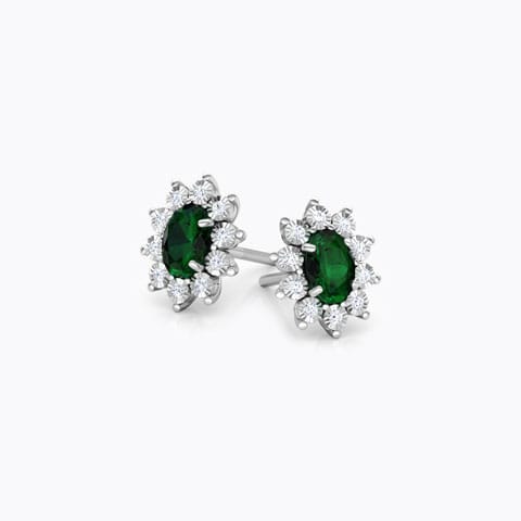 Royal Gemstone Stud Earrings Royal Gemstone Stud Earrings