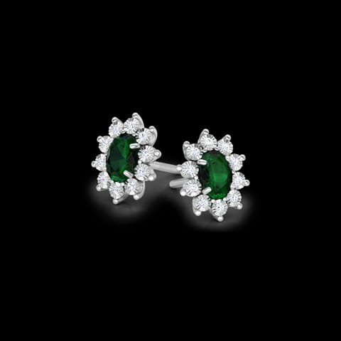 Royal Gemstone Stud Earrings Royal Gemstone Stud Earrings
