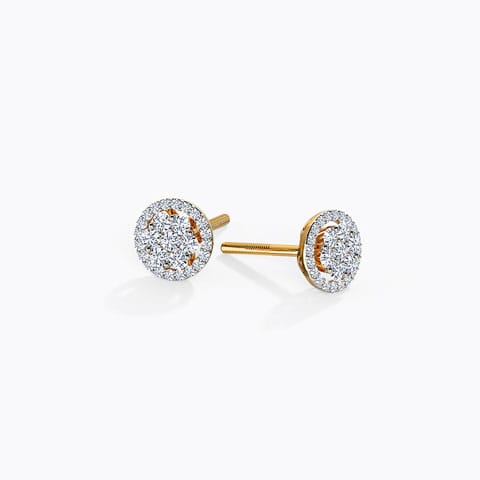 Carol Seven Stone Diamond Stud Earrings Carol Seven Stone Diamond Stud Earrings