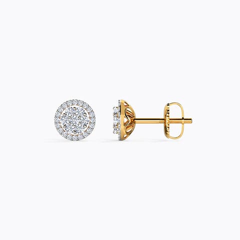 Carol Seven Stone Diamond Stud Earrings Carol Seven Stone Diamond Stud Earrings