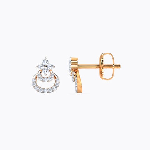 Aksh Diamond Stud Earrings Aksh Diamond Stud Earrings