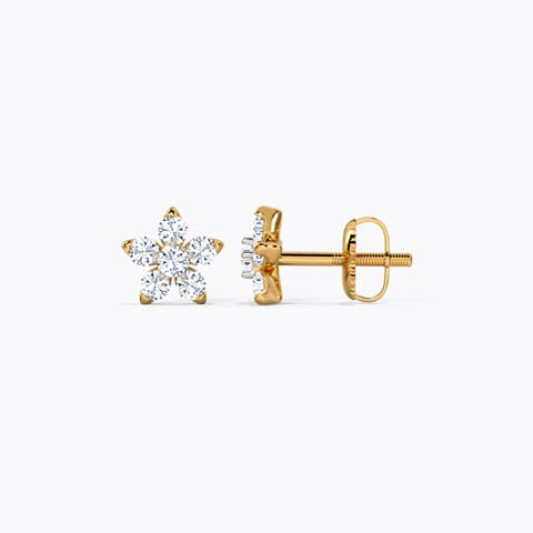 Bud Diamond Stud Earrings Bud Diamond Stud Earrings