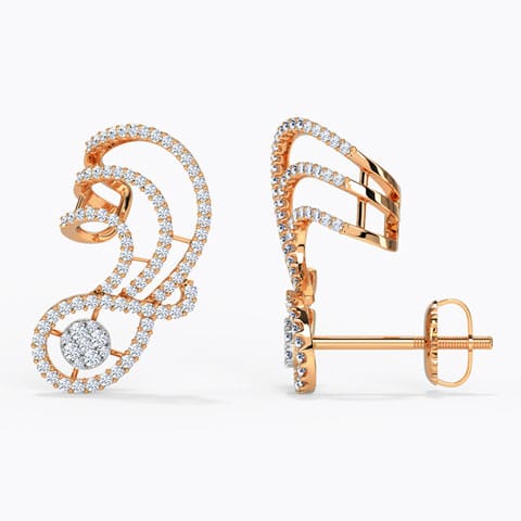 Laurenita Diamond Ear Cuffs Laurenita Diamond Ear Cuffs