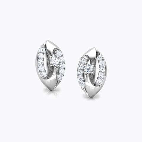 Joyous Swirl Diamond Stud Earrings Joyous Swirl Diamond Stud Earrings