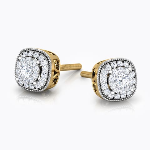 Classic Diamond Stud Earrings