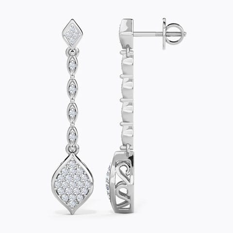 Ascending Diamond Drop Earrings Ascending Diamond Drop Earrings
