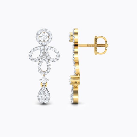 Kashvi Diamond Drop Earrings