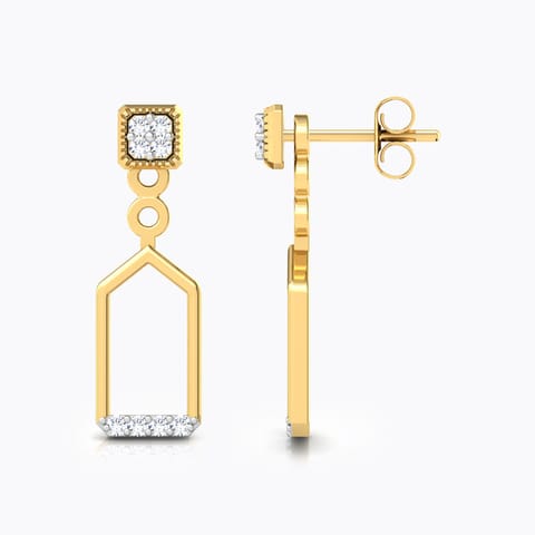 Daring Duet Diamond Ear Jackets Daring Duet Diamond Ear Jackets