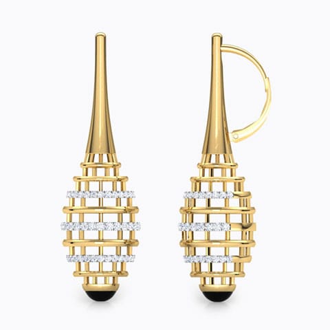 Eros Ziggurat Gemstone Drop Earrings Eros Ziggurat Gemstone Drop Earrings