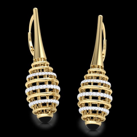 Eros Ziggurat Gemstone Drop Earrings Eros Ziggurat Gemstone Drop Earrings