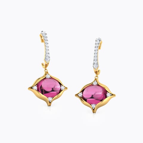 Amer Gemstone Drop Earrings