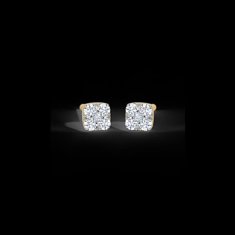 Petite Quad Diamond Stud Earrings Petite Quad Diamond Stud Earrings