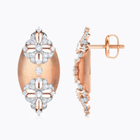 Enfold Brocade Stud Earrings Enfold Brocade Stud Earrings