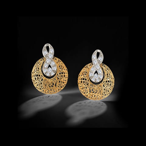 Lisa Trellis Diamond Stud Earrings Lisa Trellis Diamond Stud Earrings