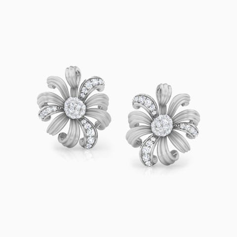 Daisy Bloom Diamond Stud Earrings Daisy Bloom Diamond Stud Earrings