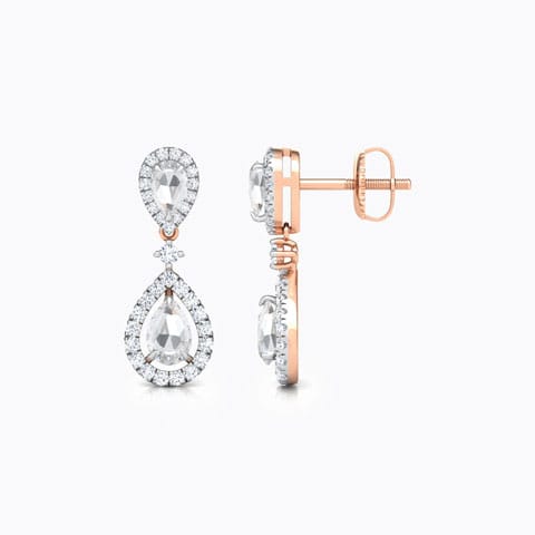 Zainab Floret Gemstone Drop Earrings Zainab Floret Gemstone Drop Earrings