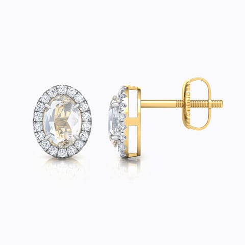 Aleeza Bloom Gemstone Stud Earrings Aleeza Bloom Gemstone Stud Earrings
