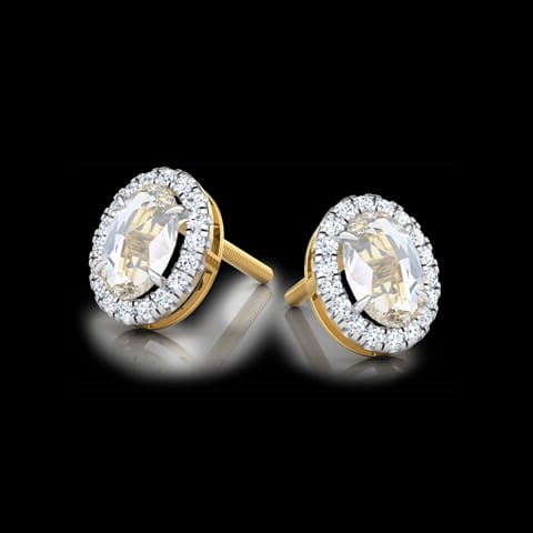 Aleeza Bloom Gemstone Stud Earrings Aleeza Bloom Gemstone Stud Earrings
