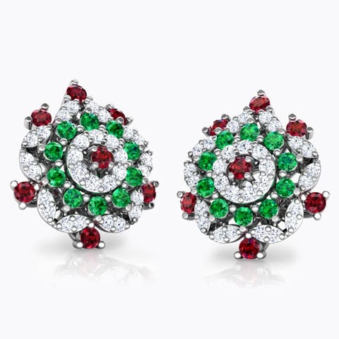 Tara Vibrant Gemstone Stud Earrings Tara Vibrant Gemstone Stud Earrings