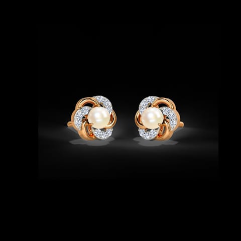Efface Pearl Stud Earrings Efface Pearl Stud Earrings