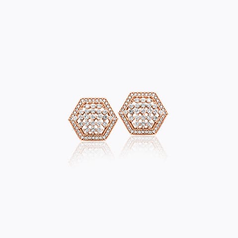 Zoe Grand Diamond Stud Earrings